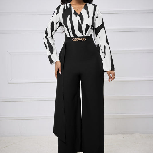 Verena Bloom Cinched Jumpsuit