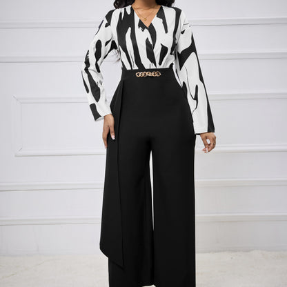 Verena Bloom Cinched Jumpsuit
