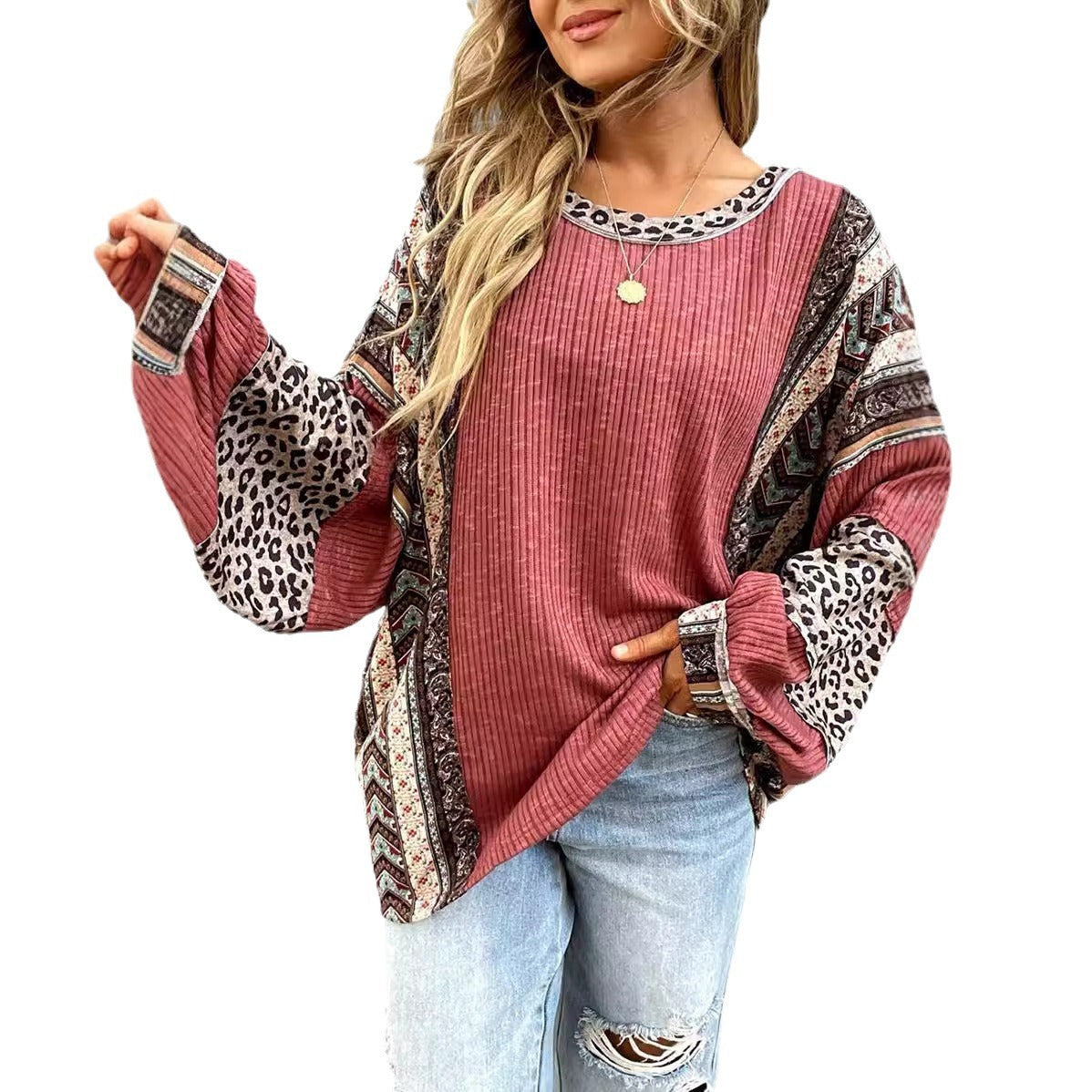 StripeEase Colorblock Sweater