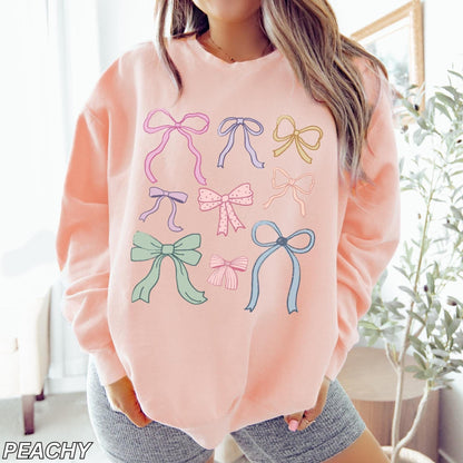RibbonGlow Cozy Bow Top