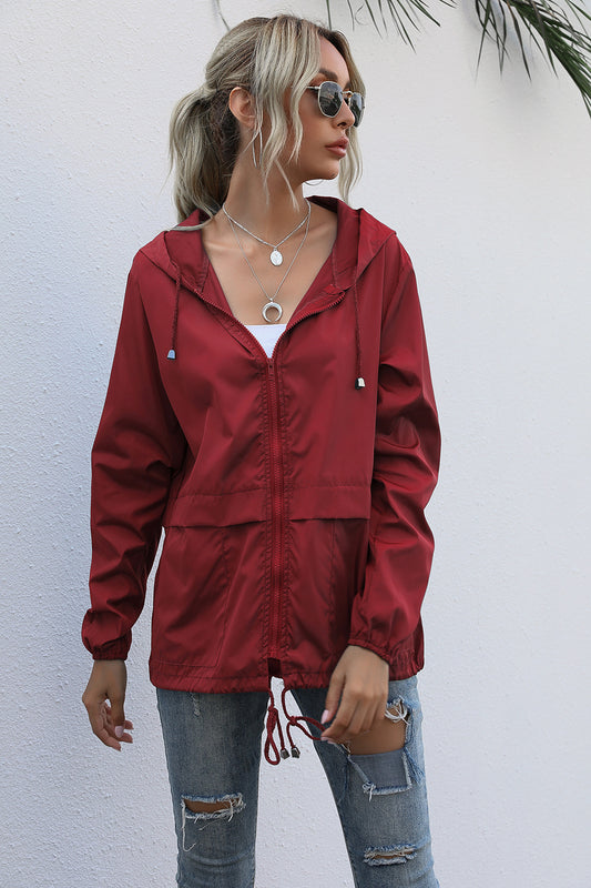 TrailGuard Lightweight Zip Hoodie Jacket