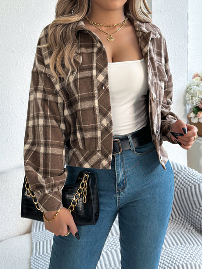 Heritage Plaid Woolen Coat