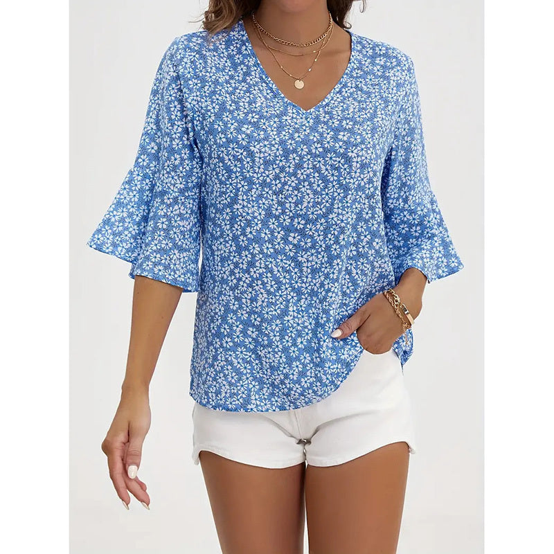 Floravive Flare Blouse