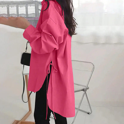 Breezelyn Side-Tie Blouse