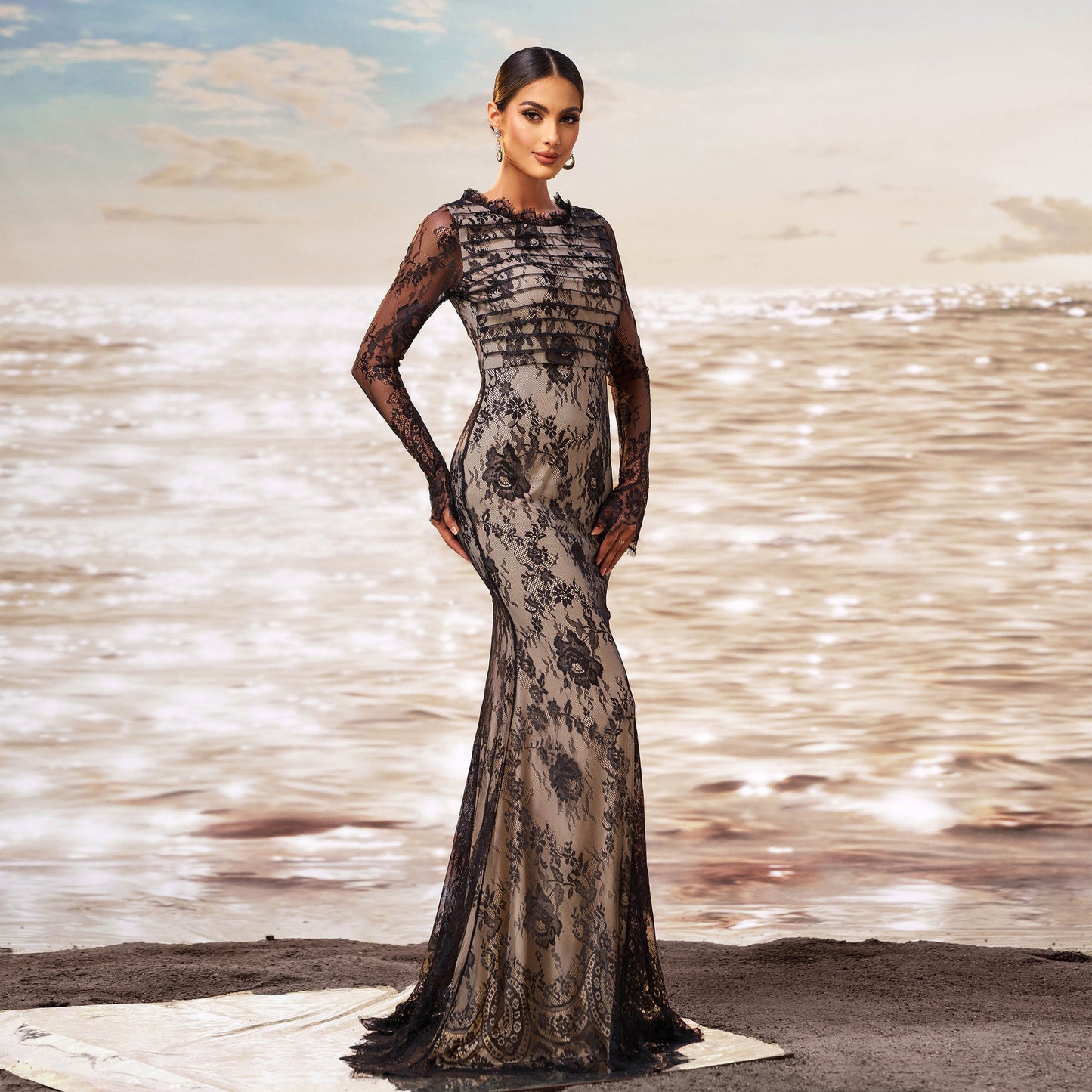 Seraphine Veil Gown
