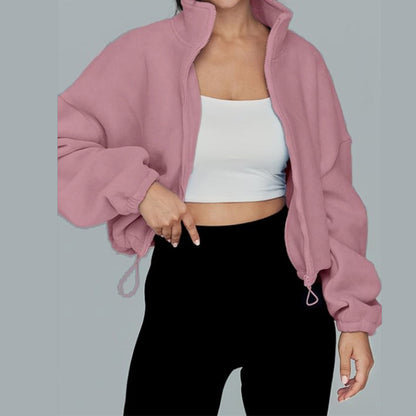 : EaseLuxe Zip Cardigan