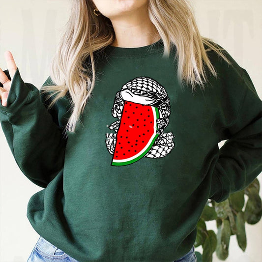 Melona Scarf Print Top