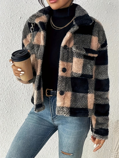 PrintAura Button Cardigan