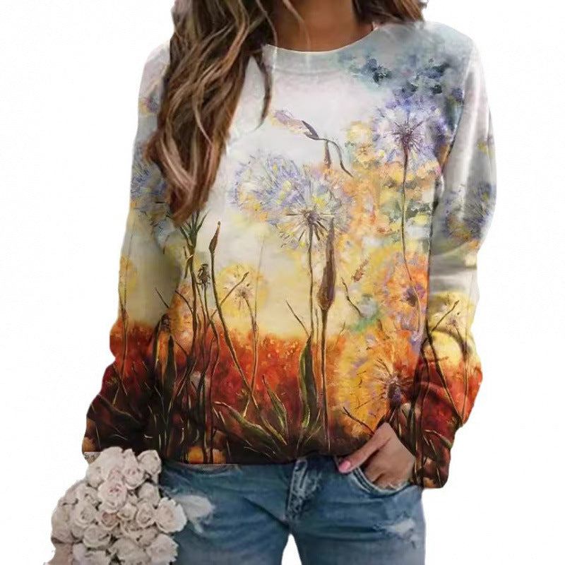 BloomAura Floral Sweater