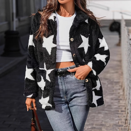 Velvique Reversible Plush Coat