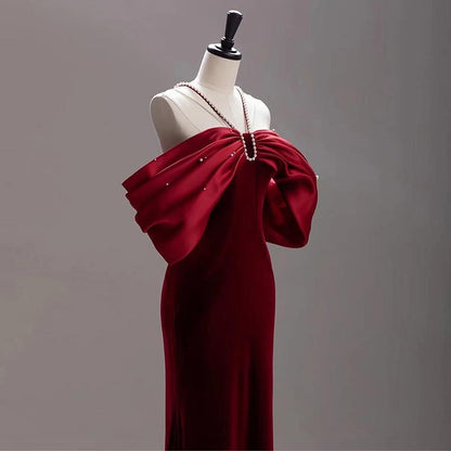 Velour Siren Gown