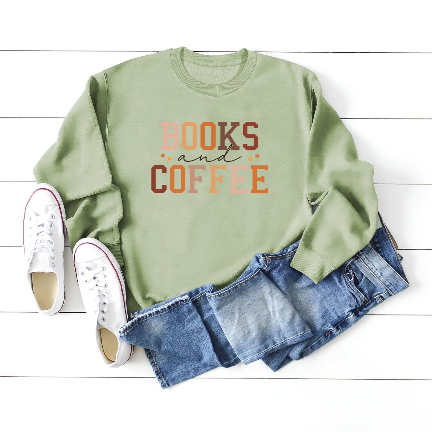 PrintAura™ Round Neck Sweater