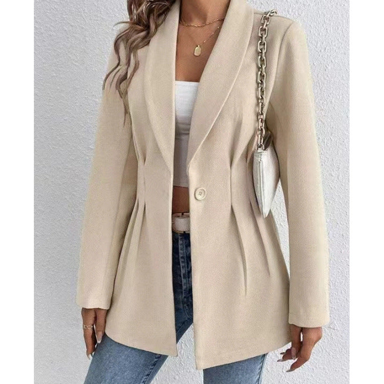 Spring Luxe Woolen Coat