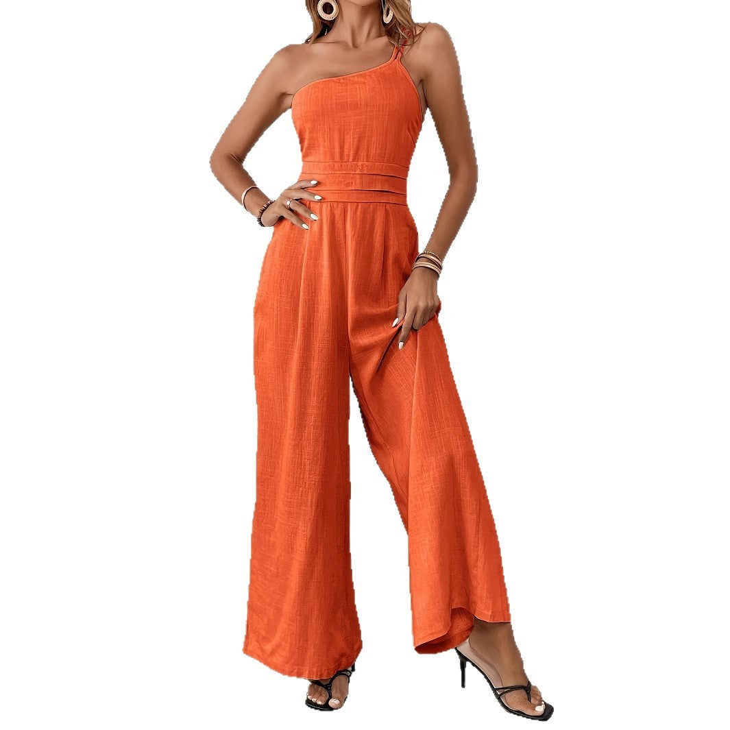 Serenna One-Shoulder Jumpsuit