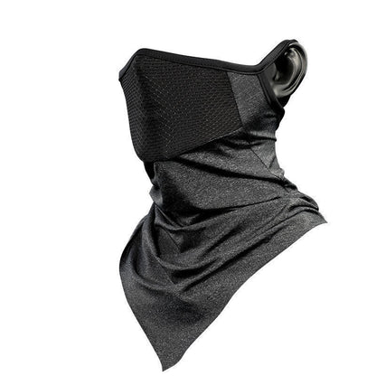Summer Ice Silk Sunscreen Riding Mask Men Outdoor