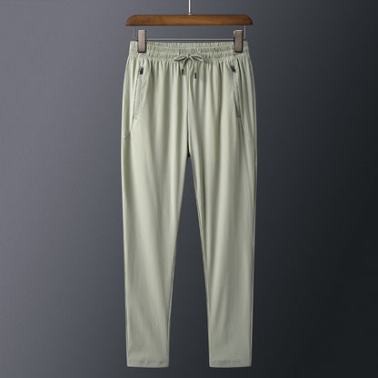 Ice Silk Pants Men's Thin Casual Sports Pants