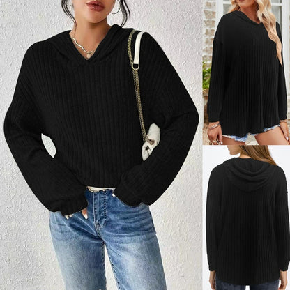 Stratura Hooded Stripe Knit