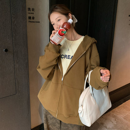 KoraZip™ Hooded Sweater Coat
