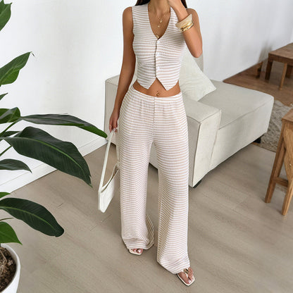 Sundrift Buttoned Vest Set
