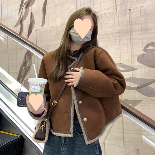 Furora Luxe Suede Coat