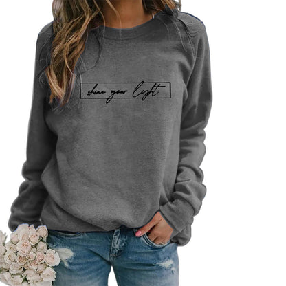 PrintEase Relaxed Sweatshirt