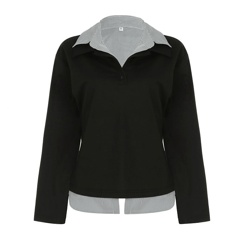 LayerLuxe Faux Two-Piece Sweater