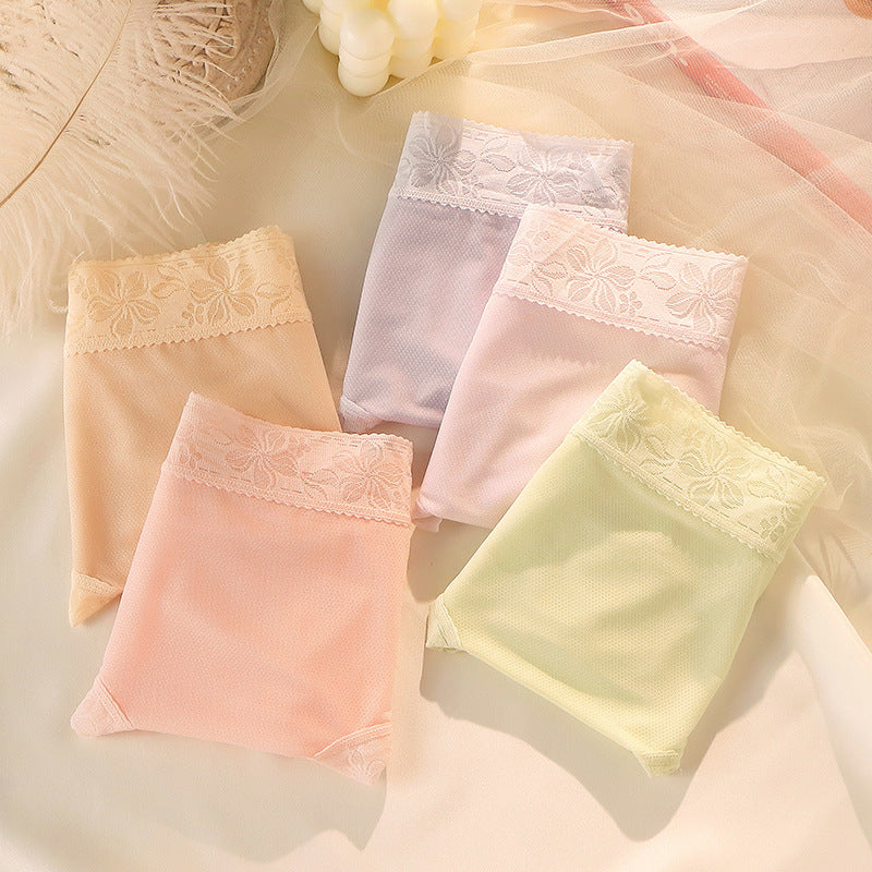 Silk Antibacterial Crotch Seamless Underwear