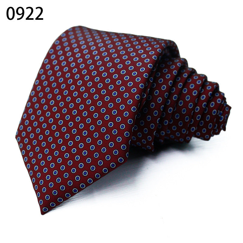Fashion Polyester Silk Printed Men's Casual Tie