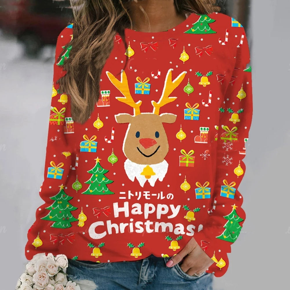 NordiCharm™ 3D Elk Dream Sweatshirt