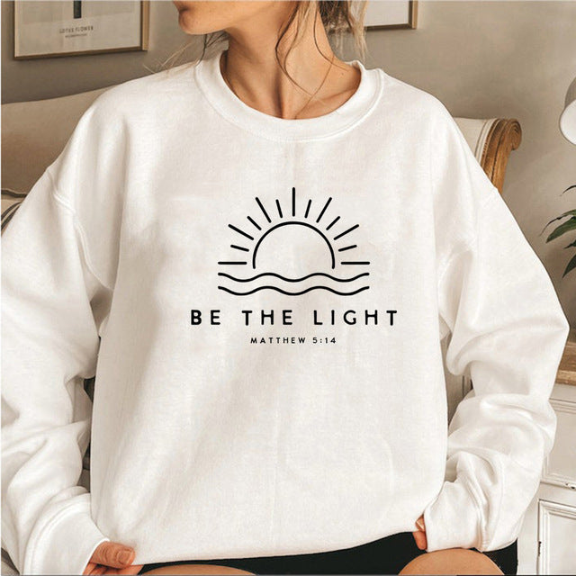 CozyScript Fleece Crew Sweater