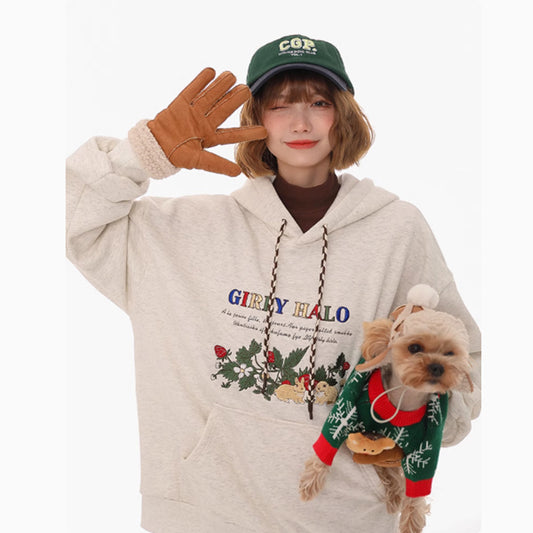 EmberStitch Retro Luxe Hoodie
