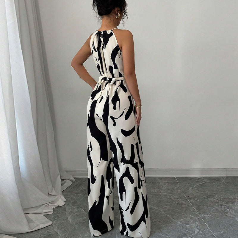 ZebraVogue™ Suspender Jumpsuit