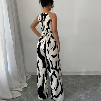 ZebraVogue™ Suspender Jumpsuit