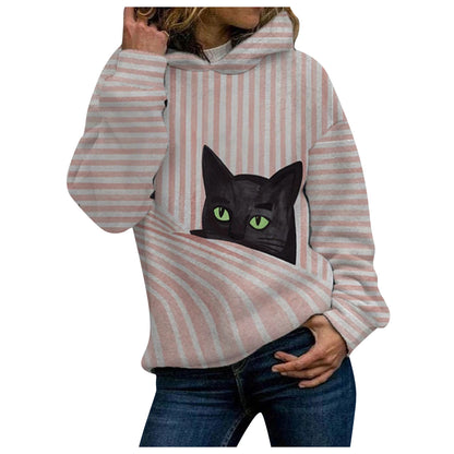 : CozyMist Fleece Hoodie