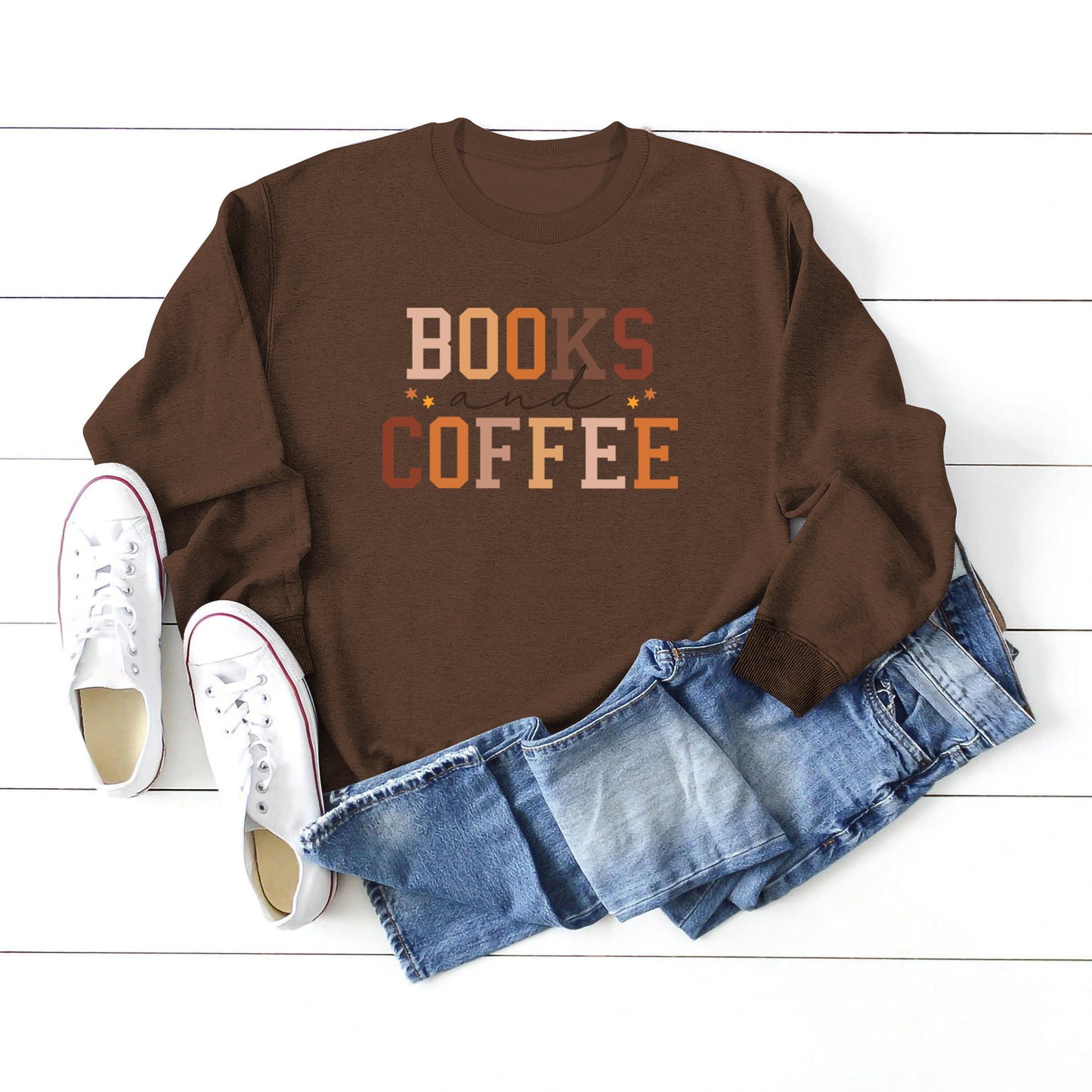PrintAura™ Round Neck Sweater