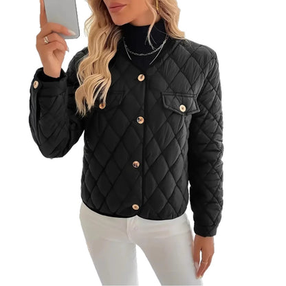 QuiltLuxe Diamond Cotton Jacket
