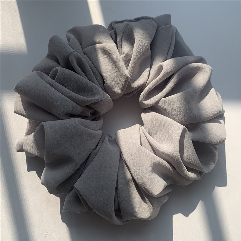 Big Head Bouquet Chiffon Large Intestine Ring Hair Ring