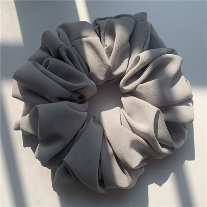 Big Head Bouquet Chiffon Large Intestine Ring Hair Ring