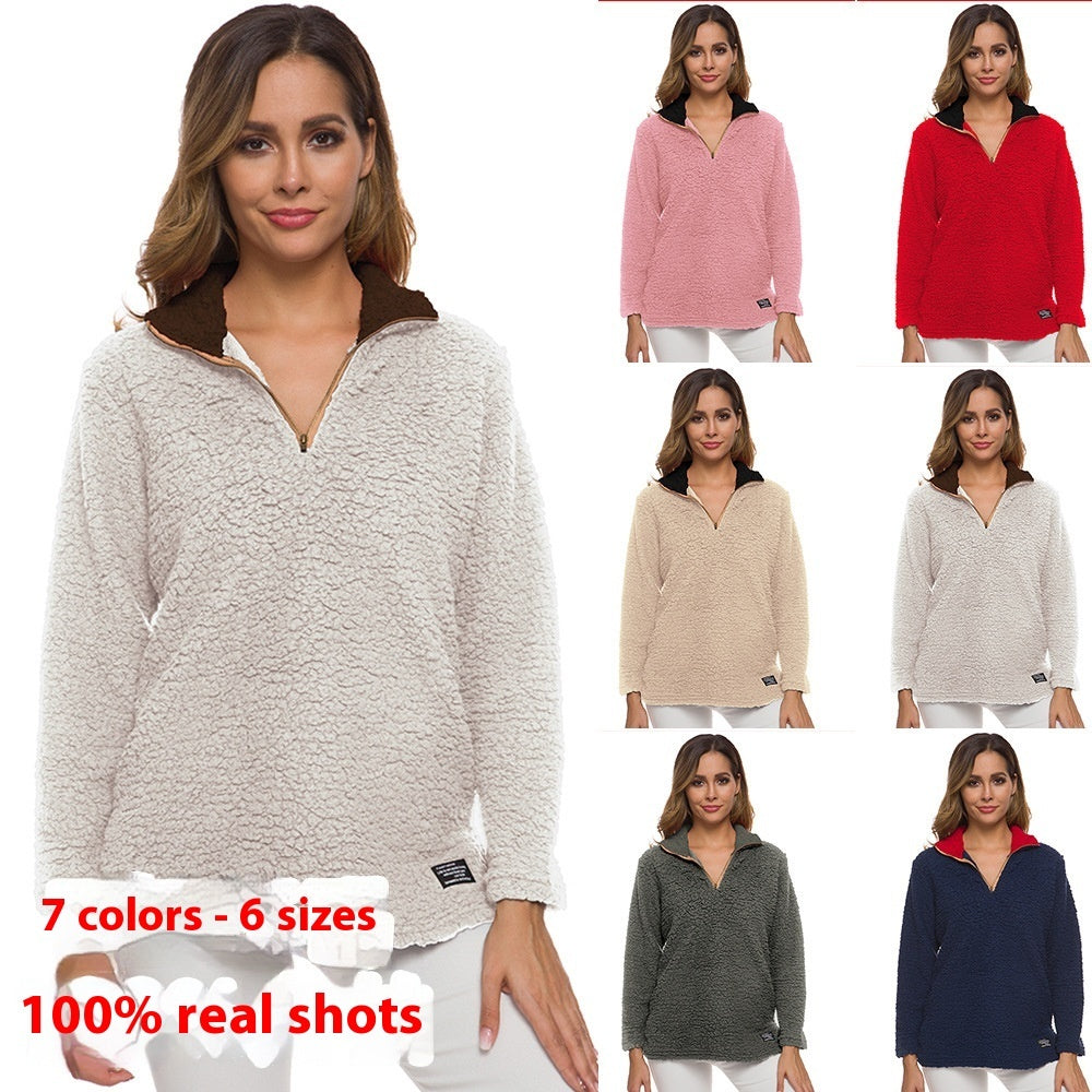 CozyCharm Plush Sweater