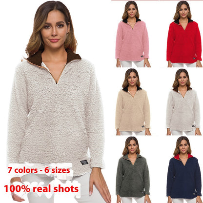 CozyCharm Plush Sweater
