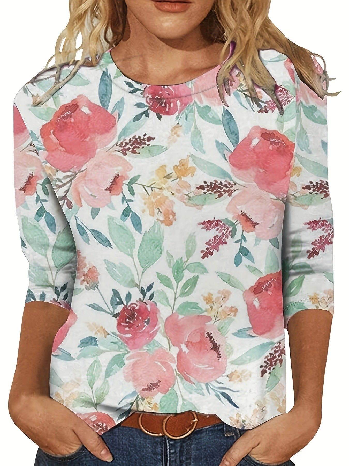 BloomAura Long-Sleeve Top
