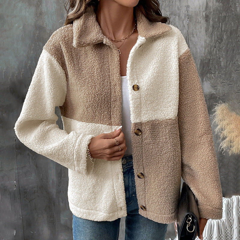 ColorBlend Lapel Casual Jacket