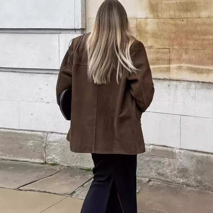 VeluraCasual Suede Jacket