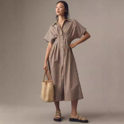 SculptEase Longline Shirt Dress