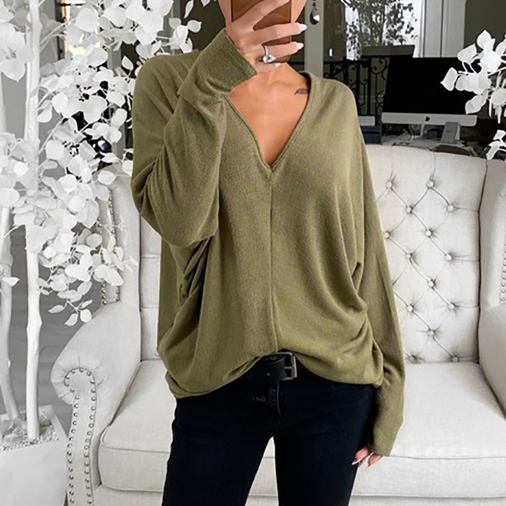 FlowVibe V-Neck Top