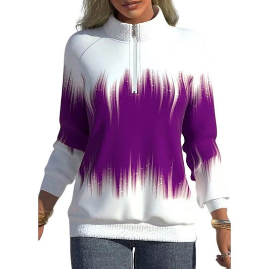 FrostFade Zip Sweatshirt