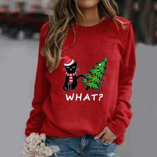 Meowy Christmas Tee