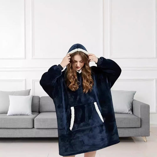 CozyBlend Thermal Flannel Hoodie