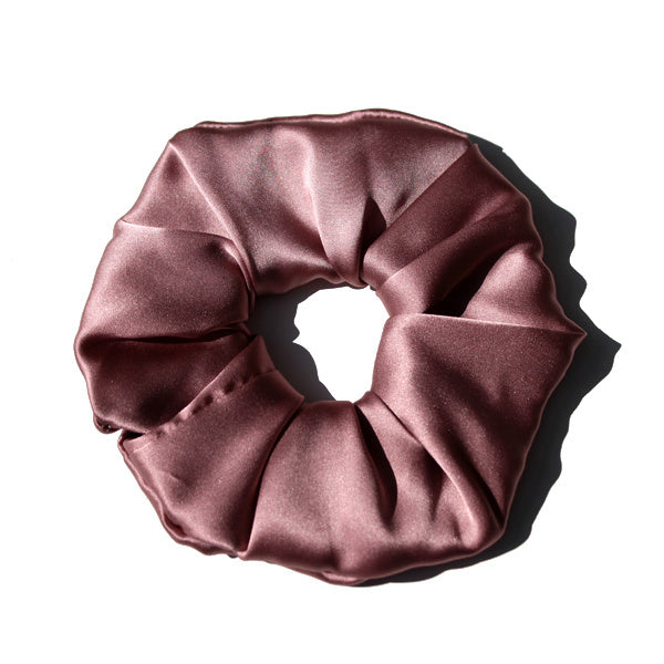 Silk Large Intestine Circle Head Flower Silk Hair Rope Satin