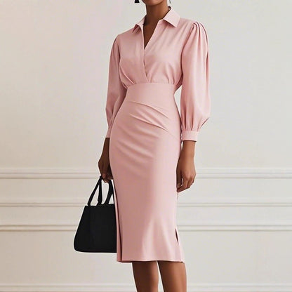 Velina Pleat Dress
